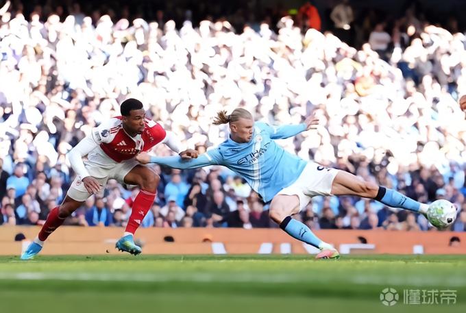 继若塔后，哈兰德是第2位连续4场英超对塔帅治下枪手进球球员